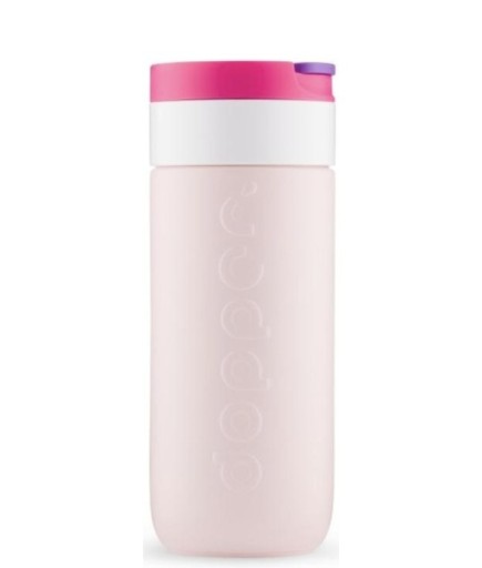 Dopper Travel Mug Termos Bardak 400 ml - Çilek Pembesi