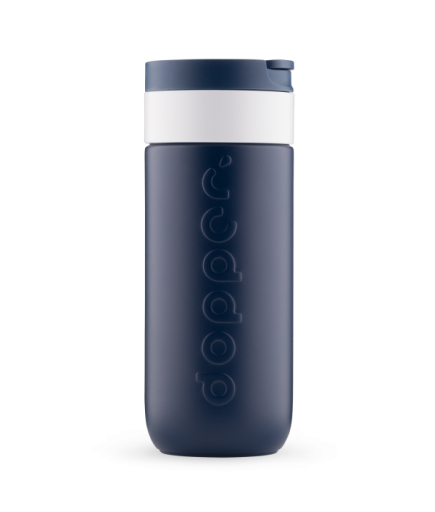 Dopper Travel Mug Yalıtımlı Termos Bardak 400 ml - Dalga Mavisi