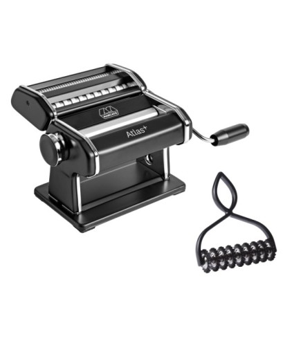 Marcato Atlas 150 Plus Makarna Makinesi + Pastabike Set Siyah